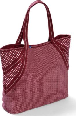 Keds Micro Dot Large Tote Beet Red Maroon