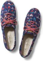 Keds X Liberty Champion Hearts Navy Multi Hearts