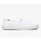 Keds Clipper Washed Solids White, Size 6m Women Inchess Shoes