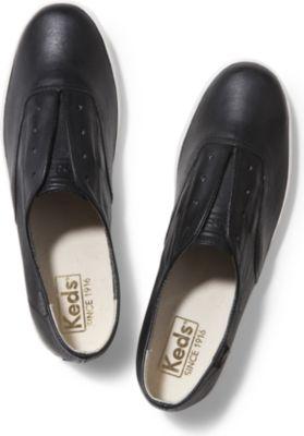 Keds Chillax Leather Black, Size 5m Women Inchess Shoes