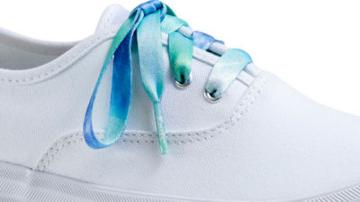 Keds Spray Paint Shoe Laces Blue Paint