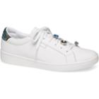 Keds Ace Leather Gem White Multi, Size 9m Women Inchess Shoes