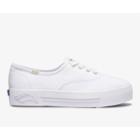 Keds Triple Amp Feat. Organic Cotton White, Size 6m Women Inchess Shoes