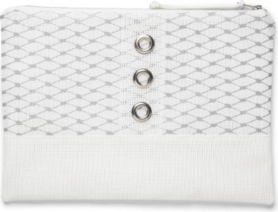 Keds Alaina Marie Carry All White And Silver, Size One Size Women Inchess Shoes