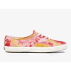 Keds Champion Canvas Tie Dye Pink Orange, Size 9m Women Inchess Shoes