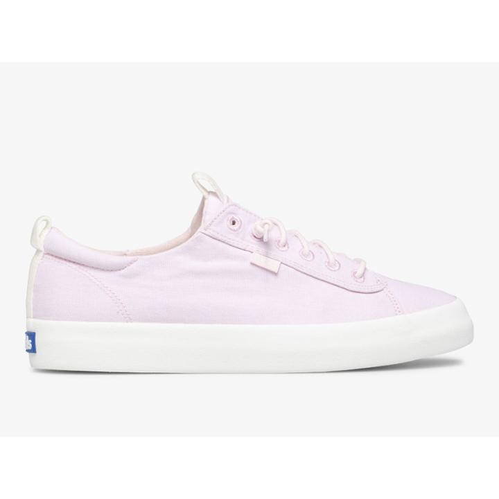 Keds Kickback Canvas Light Pink, Size 6.5m Women Inchess Shoes