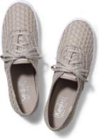 Keds Champion Mini Daisy Vintage Khaki, Size 5m Women Inchess Shoes