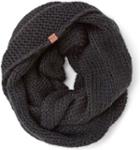 Keds Metallic Knit Infinity Scarf Charcoal, Size One Size Women Inchess Shoes