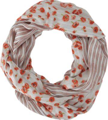 Keds Reversible Infinity Scarf Coral Poppy Stripe