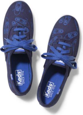 Keds Champion Sketch Navy Blue Sketch