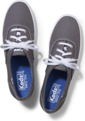 Keds Champion Originals Graphite Grey, Size 5w Women Inchess Shoes