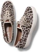 Keds Triple Leopard Naturalbrownleopard, Size 5m Women Inchess Shoes