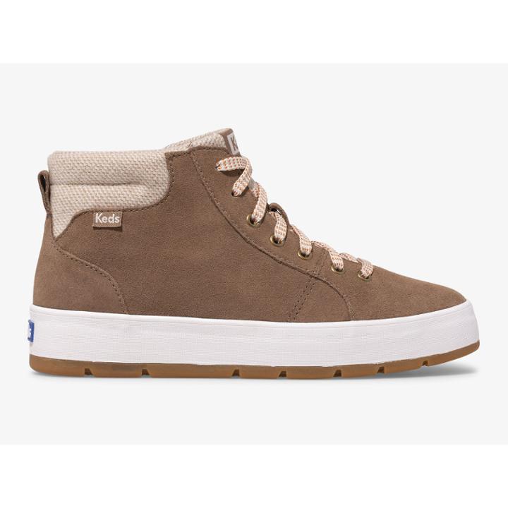 Keds Tahoe Boot Suede Brown, Size 7m Women Inchess Shoes