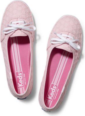 Keds Teacup Eyelet Lightpink, Size 6m Women Inchess Shoes