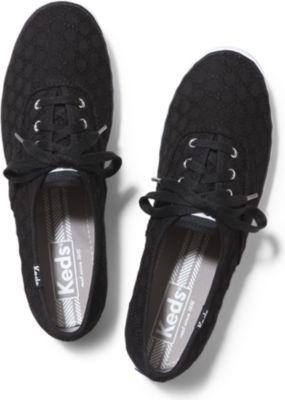 Keds Champion Eyelet Black