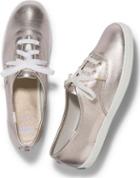 Keds X Kate Spade New York Champion Leather Metallic Rose Gold, Size 6m Women Inchess Shoes