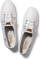Keds Champion Circle Jacquard White, Size 5m Women Inchess Shoes