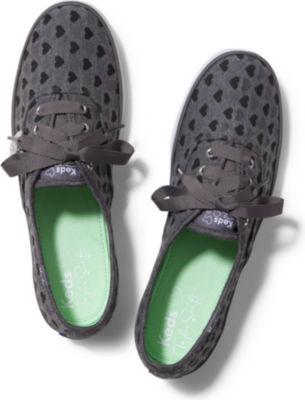 Keds Taylor Swift Inchess Champion Hearts Hearts Charcoal