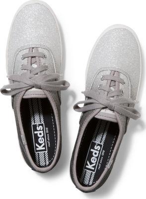Keds Champion Ombre Glitter Gray Glitter