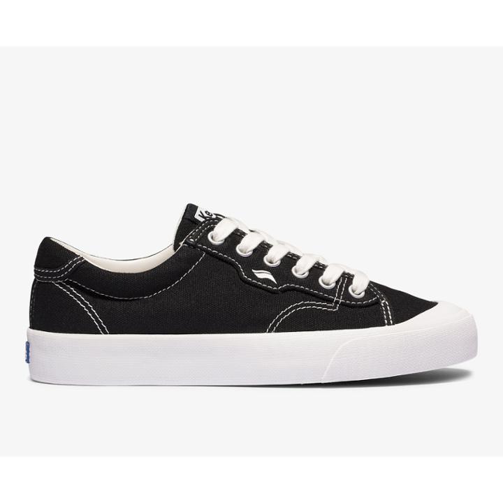 Keds Crew Kick 75 Feat. Organic Cotton Black, Size 10m Women Inchess Shoes