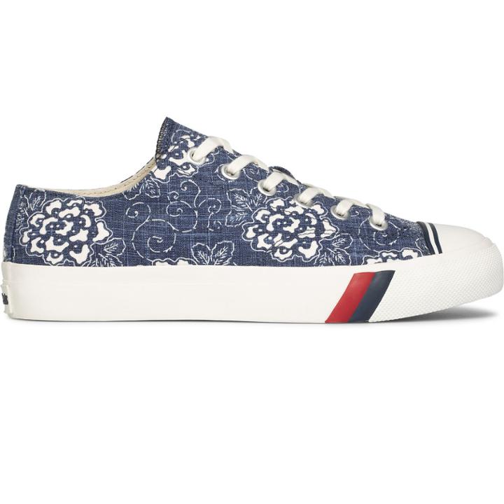 Pro-keds Unisex Royal Lo Floral Print Navy, Size 4m Keds Shoes