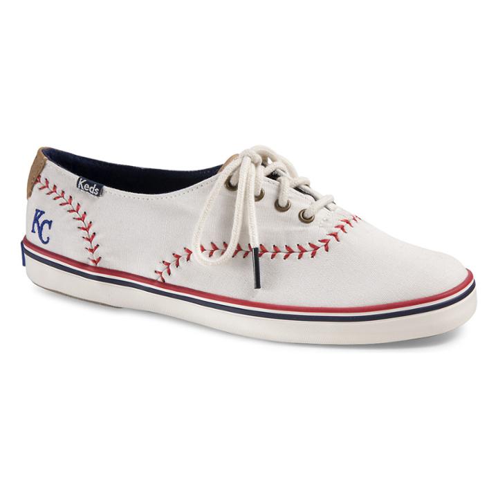 Keds Champion Mlb Pennant Kansas City Royals, Size 7.5m Women Inchess Shoes