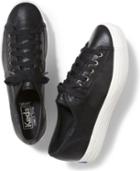 Keds Triple Kick Metallic Suede Black, Size 5m Women Inchess Shoes
