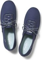 Keds Champion Jute Lace Dark Teal Blue, Size 5m Women Inchess Shoes