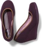 Keds Damsel Wedge Wool Wine