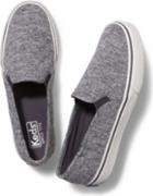 Keds Double Decker Quilted Jersey Charcoal, Size 5m Women Inchess Shoes