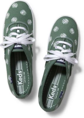 Keds Champion Scribble Dot Green