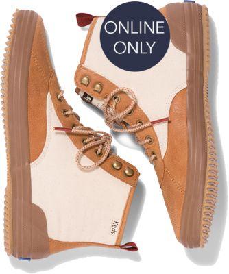 Keds X Forestbound Scout Boot Natural, Size 5m Women Inchess Shoes