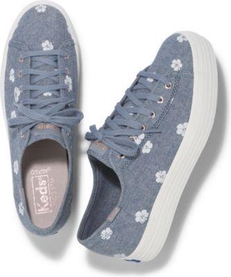 keds triple hibiscus