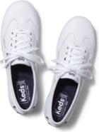 Keds Craze T-toe Leather White, Size 5m Women Inchess Shoes