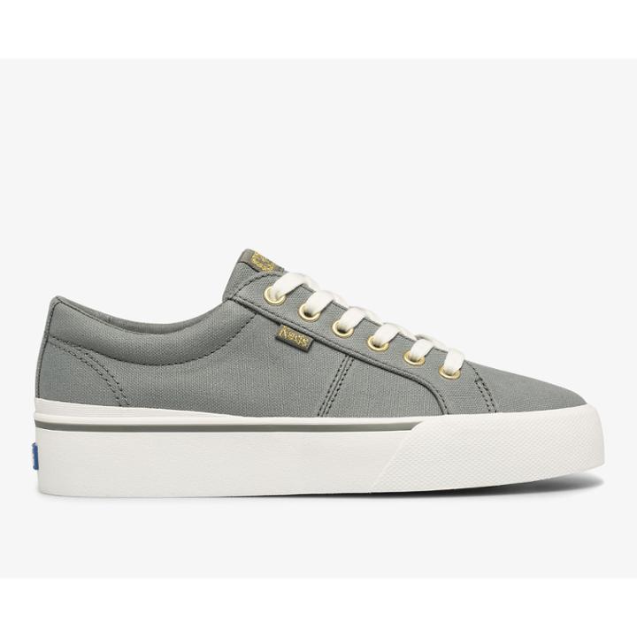 Keds Jump Kick Duo Feat. Organic Cotton Olive, Size 6m Women Inchess Shoes