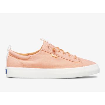 Keds Kickback Canvas Coral, Size 6m Women Inchess Shoes
