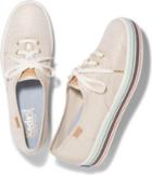 Keds Triple Stripe Foxing Natural Gold, Size 5m Women Inchess Shoes