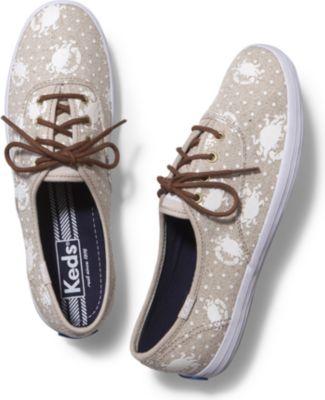 Keds Champion Crab Dot Natural