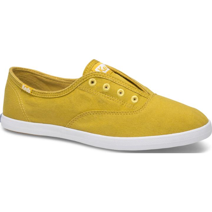 Keds Chillax Seasonal Washable Lemon Curry, Size 5.5m Women Inchess Shoes