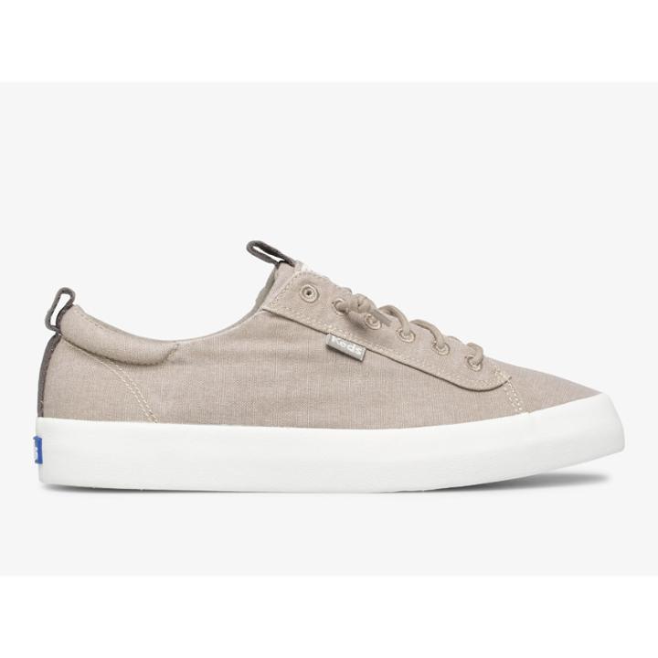 Keds Kickback Canvas Washable Grey, Size 10m Women Inchess Shoes