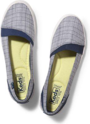 Keds Cali Sporty Check Navy, Size 5m Women Inchess Shoes