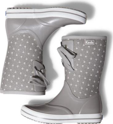 Keds Raindrop Boot Greyumbrella, Size 6m Women Inchess Shoes