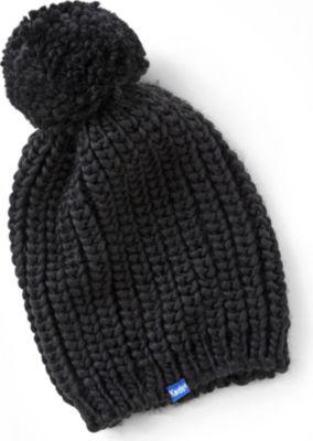 Keds Chunky Knit Pom Beanie Black