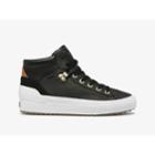 Keds Demi Mid Trx Leather Black, Size 9.5m Women Inchess Shoes
