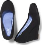 Keds Damsel Wedge Black/black, Size 6m Women Inchess Shoes