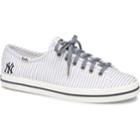 Keds Kickstart Mlb Yankees Pinstripe, Size 7.5m Women Inchess Shoes