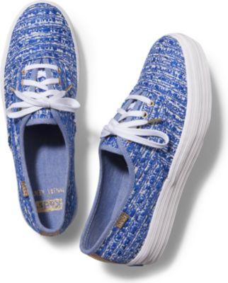 Keds X Malhia Kent Triple Kristian Blue Multi, Size 5m Women Inchess Shoes