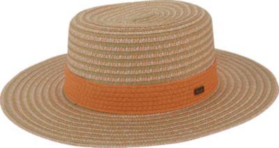 Keds Boater Straw Hat Coral Natural