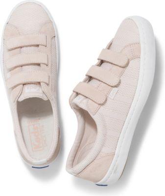 Keds Tiebreak Stripe Mesh Peony Pink, Size 5m Women Inchess Shoes