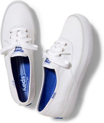 Keds Triple White, Size 5m Women Inchess Shoes